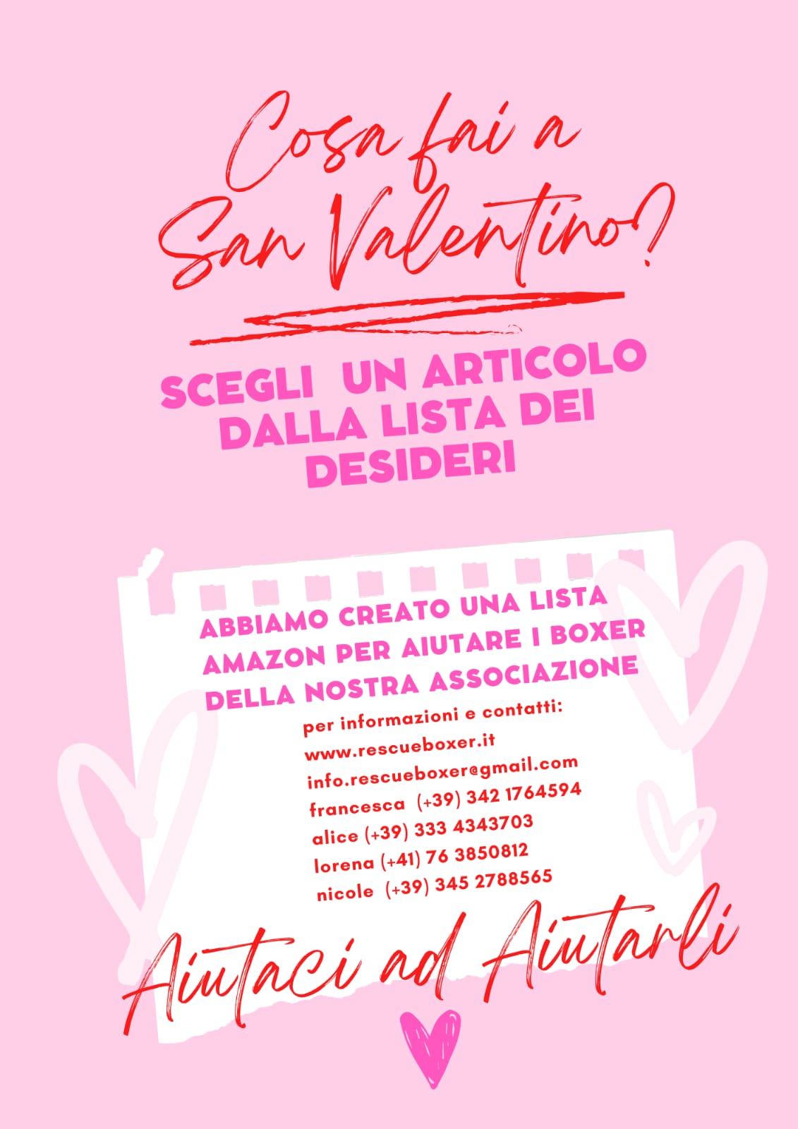 Wishing list di Aiutami 🐾